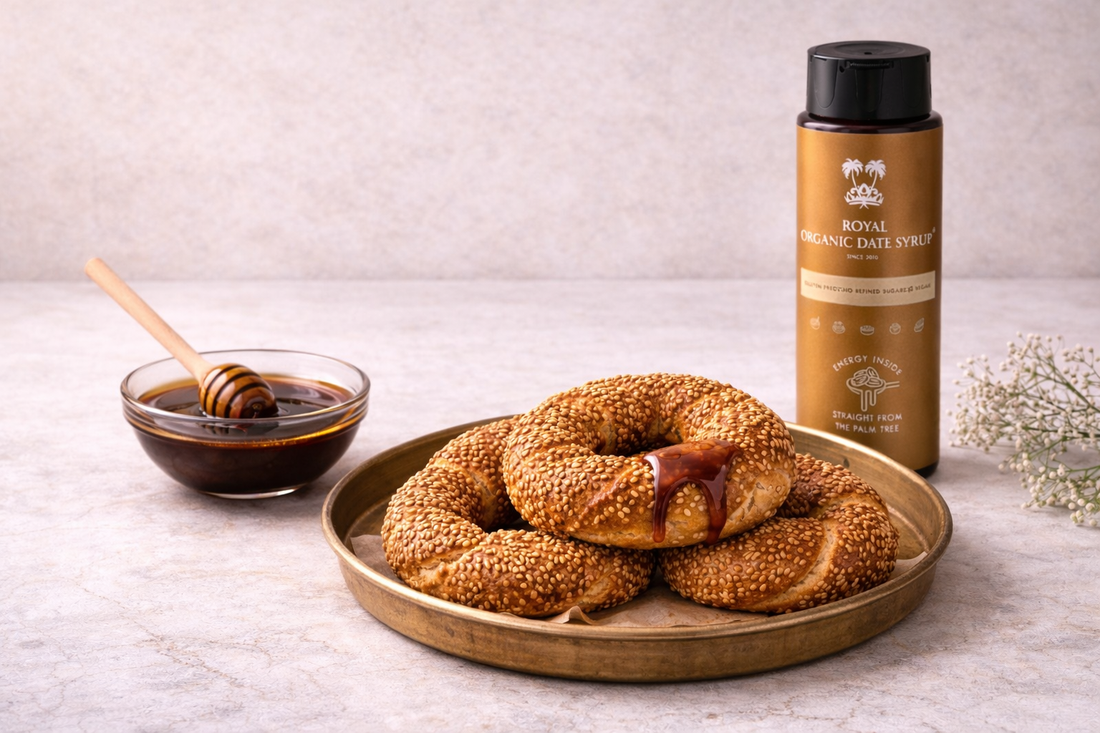 🥨 Huisgemaakte Simit met Royal Dadelstroop