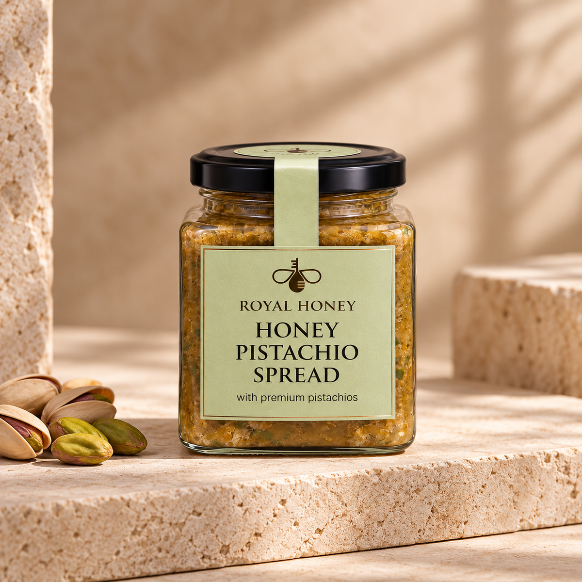 Royal Honey® Honey Pistachio Spread 300g